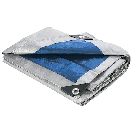 Greengrass 12 ft x 18 ft Tarp, Blue GR2529317